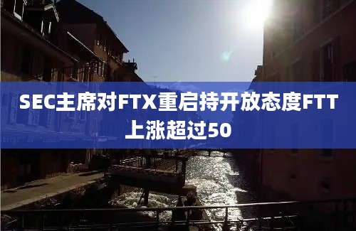 SEC主席对FTX重启持开放态度FTT上涨超过50