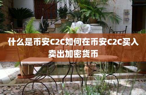 什么是币安C2C如何在币安C2C买入卖出加密货币