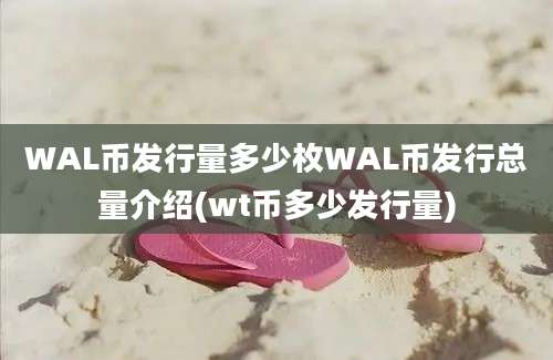 WAL币发行量多少枚WAL币发行总量介绍(wt币多少发行量)