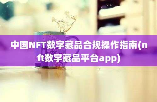 中国NFT数字藏品合规操作指南(nft数字藏品平台app)