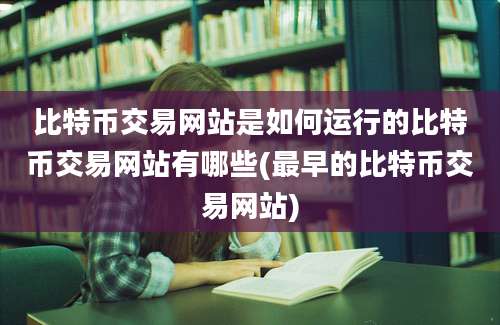 比特币交易网站是如何运行的比特币交易网站有哪些(最早的比特币交易网站)