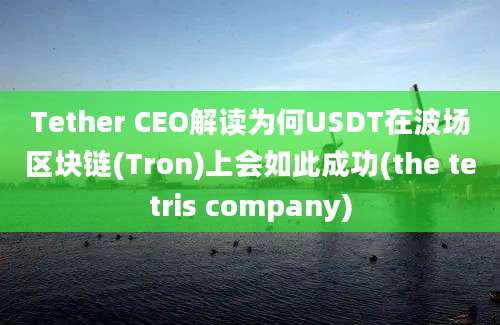 Tether CEO解读为何USDT在波场区块链(Tron)上会如此成功(the tetris company)