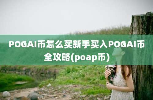 POGAI币怎么买新手买入POGAI币全攻略(poap币)