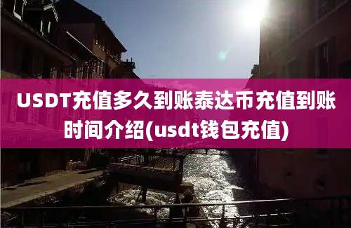 USDT充值多久到账泰达币充值到账时间介绍(usdt钱包充值)