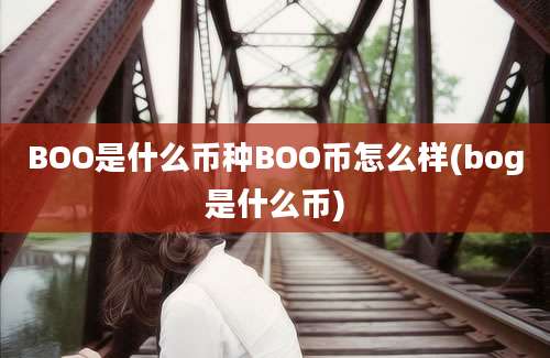 BOO是什么币种BOO币怎么样(bog是什么币)