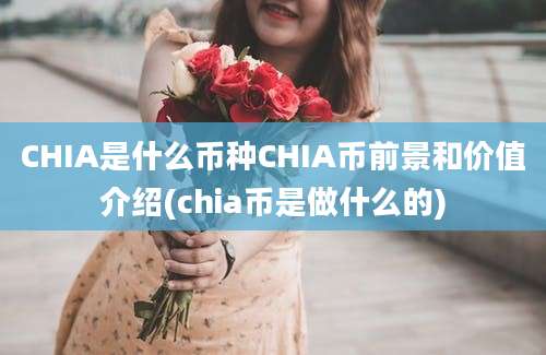 CHIA是什么币种CHIA币前景和价值介绍(chia币是做什么的)