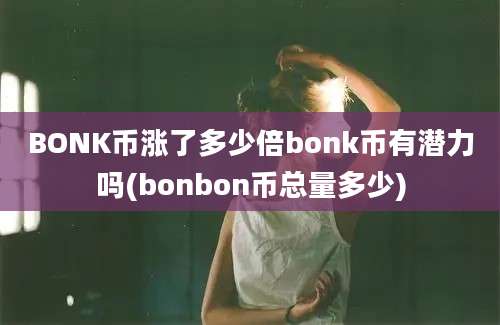 BONK币涨了多少倍bonk币有潜力吗(bonbon币总量多少)