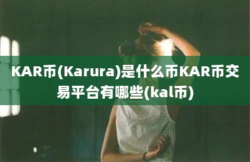 KAR币(Karura)是什么币KAR币交易平台有哪些(kal币)