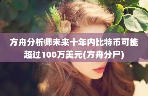 方舟分析师未来十年内比特币可能超过100万美元(方舟分尸)