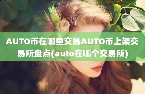 AUTO币在哪里交易AUTO币上架交易所盘点(auto在哪个交易所)