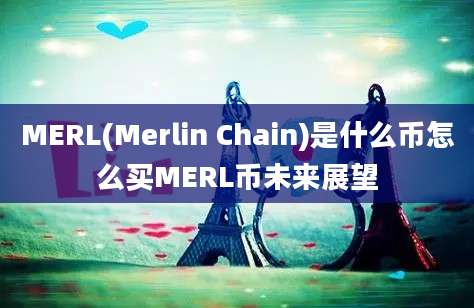 MERL(Merlin Chain)是什么币怎么买MERL币未来展望