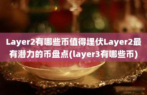 Layer2有哪些币值得埋伏Layer2最有潜力的币盘点(layer3有哪些币)