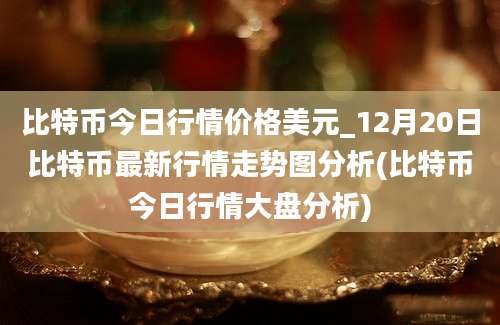 比特币今日行情价格美元_12月20日比特币最新行情走势图分析(比特币今日行情大盘分析)