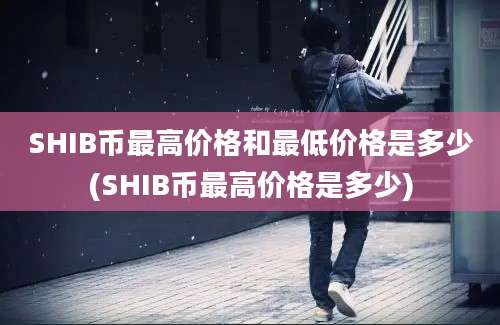 SHIB币最高价格和最低价格是多少(SHIB币最高价格是多少)