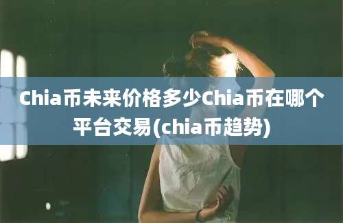 Chia币未来价格多少Chia币在哪个平台交易(chia币趋势)