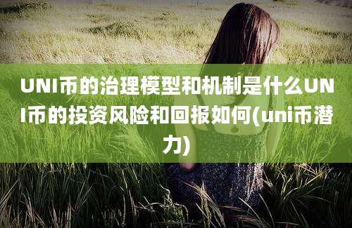 UNI币的治理模型和机制是什么UNI币的投资风险和回报如何(uni币潜力)