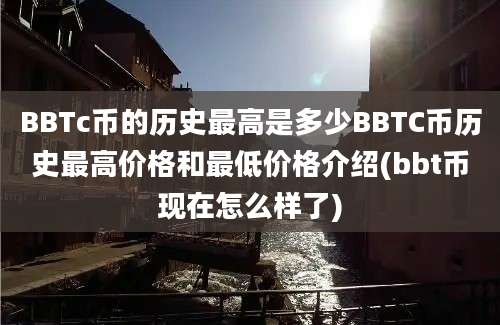 BBTc币的历史最高是多少BBTC币历史最高价格和最低价格介绍(bbt币现在怎么样了)