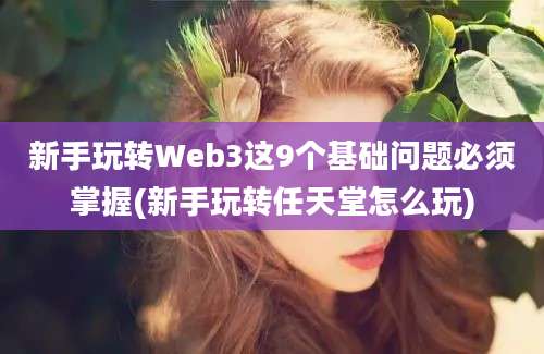 新手玩转Web3这9个基础问题必须掌握(新手玩转任天堂怎么玩)