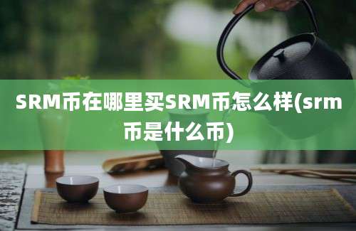 SRM币在哪里买SRM币怎么样(srm币是什么币)