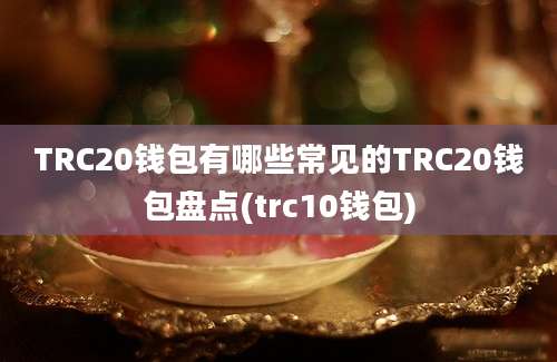 TRC20钱包有哪些常见的TRC20钱包盘点(trc10钱包)