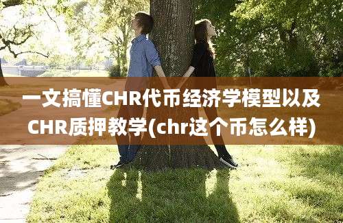 一文搞懂CHR代币经济学模型以及CHR质押教学(chr这个币怎么样)