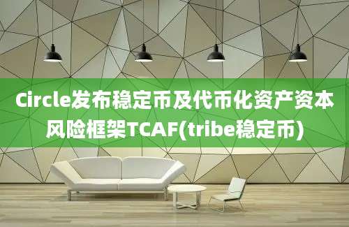 Circle发布稳定币及代币化资产资本风险框架TCAF(tribe稳定币)