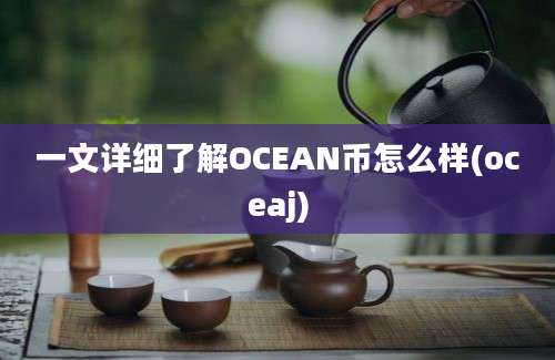 一文详细了解OCEAN币怎么样(oceaj)