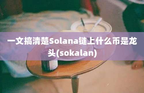 一文搞清楚Solana链上什么币是龙头(sokalan)