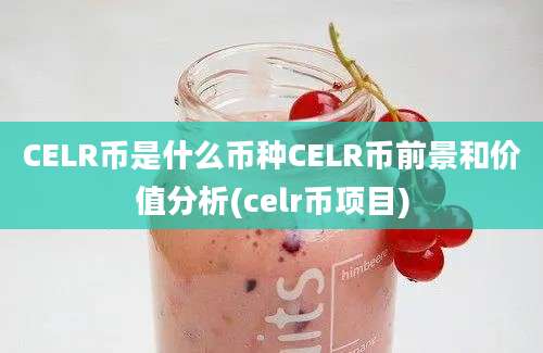 CELR币是什么币种CELR币前景和价值分析(celr币项目)