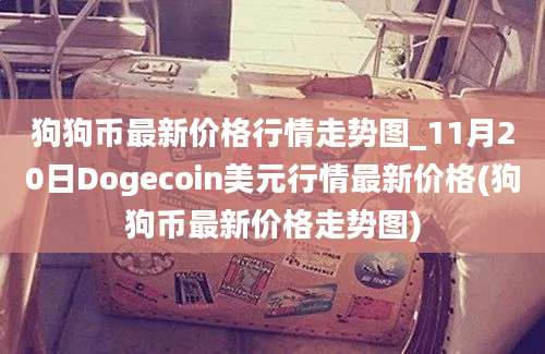 狗狗币最新价格行情走势图_11月20日Dogecoin美元行情最新价格(狗狗币最新价格走势图)