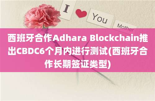 西班牙合作Adhara Blockchain推出CBDC6个月内进行测试(西班牙合作长期签证类型)