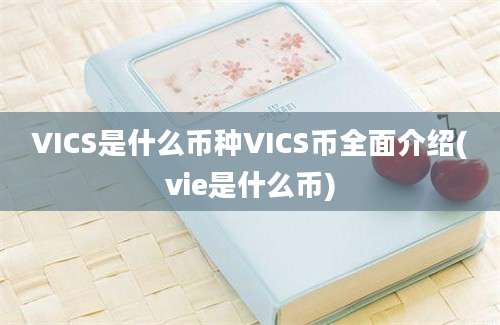 VICS是什么币种VICS币全面介绍(vie是什么币)