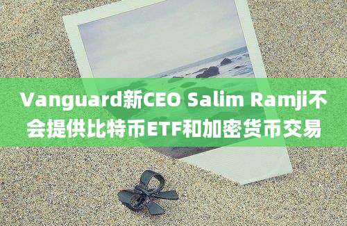 Vanguard新CEO Salim Ramji不会提供比特币ETF和加密货币交易