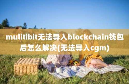 mulitibit无法导入blockchain钱包后怎么解决(无法导入cgm)