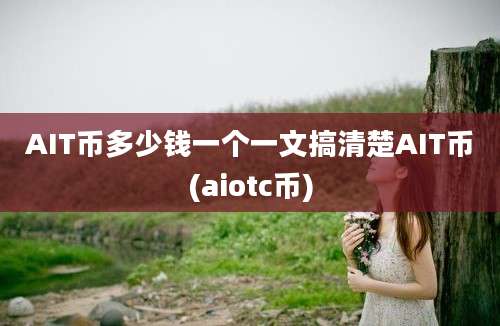 AIT币多少钱一个一文搞清楚AIT币(aiotc币)