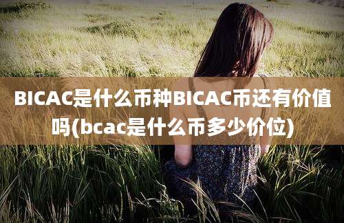 BICAC是什么币种BICAC币还有价值吗(bcac是什么币多少价位)