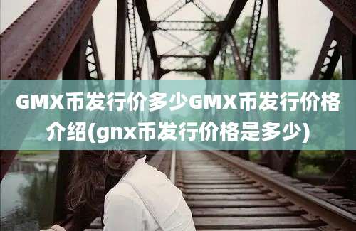 GMX币发行价多少GMX币发行价格介绍(gnx币发行价格是多少)