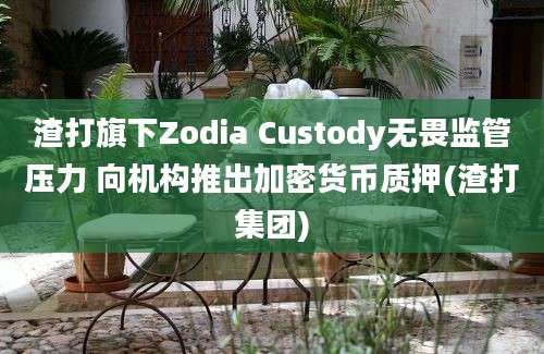 渣打旗下Zodia Custody无畏监管压力 向机构推出加密货币质押(渣打集团)