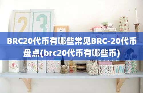 BRC20代币有哪些常见BRC-20代币盘点(brc20代币有哪些币)