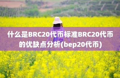 什么是BRC20代币标准BRC20代币的优缺点分析(bep20代币)