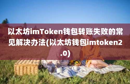 以太坊imToken钱包转账失败的常见解决办法(以太坊钱包imtoken2.0)