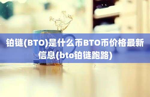 铂链(BTO)是什么币BTO币价格最新信息(bto铂链跑路)