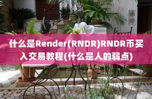 什么是Render(RNDR)RNDR币买入交易教程(什么是人的弱点)