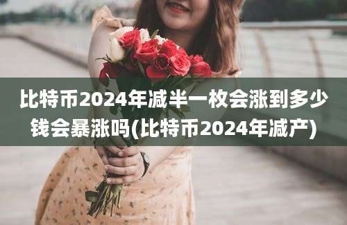 比特币2024年减半一枚会涨到多少钱会暴涨吗(比特币2024年减产)