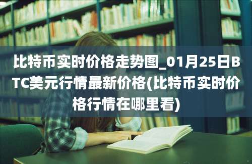 比特币实时价格走势图_01月25日BTC美元行情最新价格(比特币实时价格行情在哪里看)