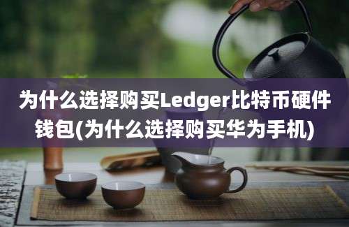 为什么选择购买Ledger比特币硬件钱包(为什么选择购买华为手机)