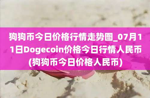 狗狗币今日价格行情走势图_07月11日Dogecoin价格今日行情人民币(狗狗币今日价格人民币)