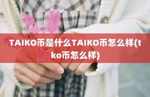 TAIKO币是什么TAIKO币怎么样(tko币怎么样)