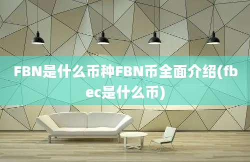 FBN是什么币种FBN币全面介绍(fbec是什么币)