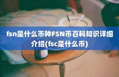 fsn是什么币种FSN币百科知识详细介绍(fsc是什么币)